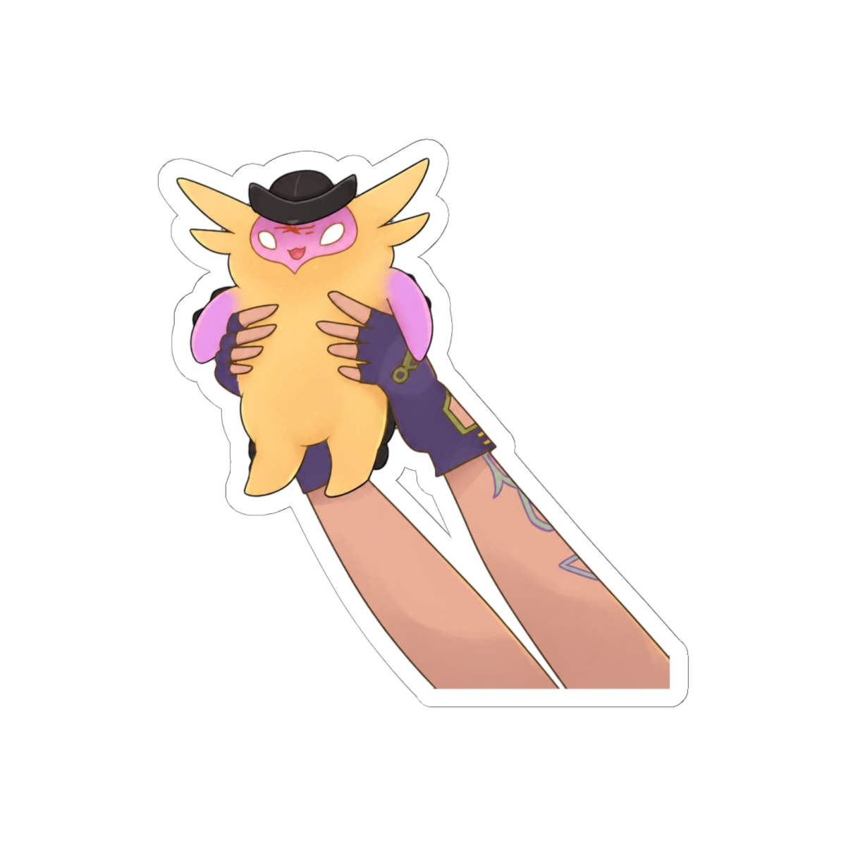 Wingman (the circle of life) Sticker - alternate angle 2, merchandise