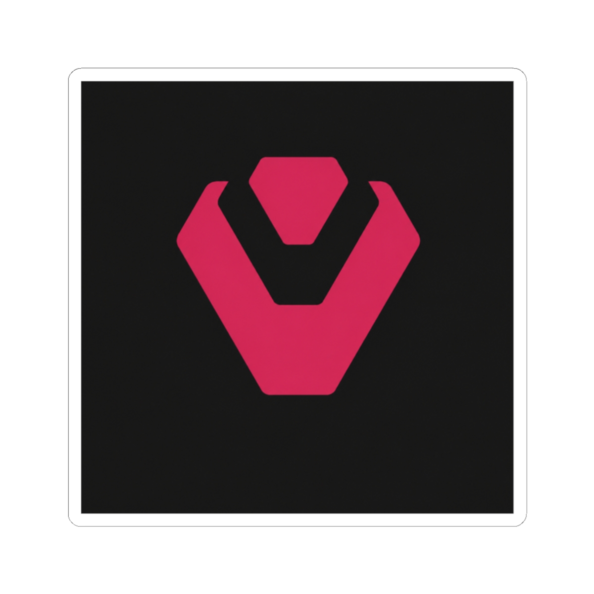 Sentinels Americ Valorant Org Classic Round Sticker - alternate angle 3, merchandise