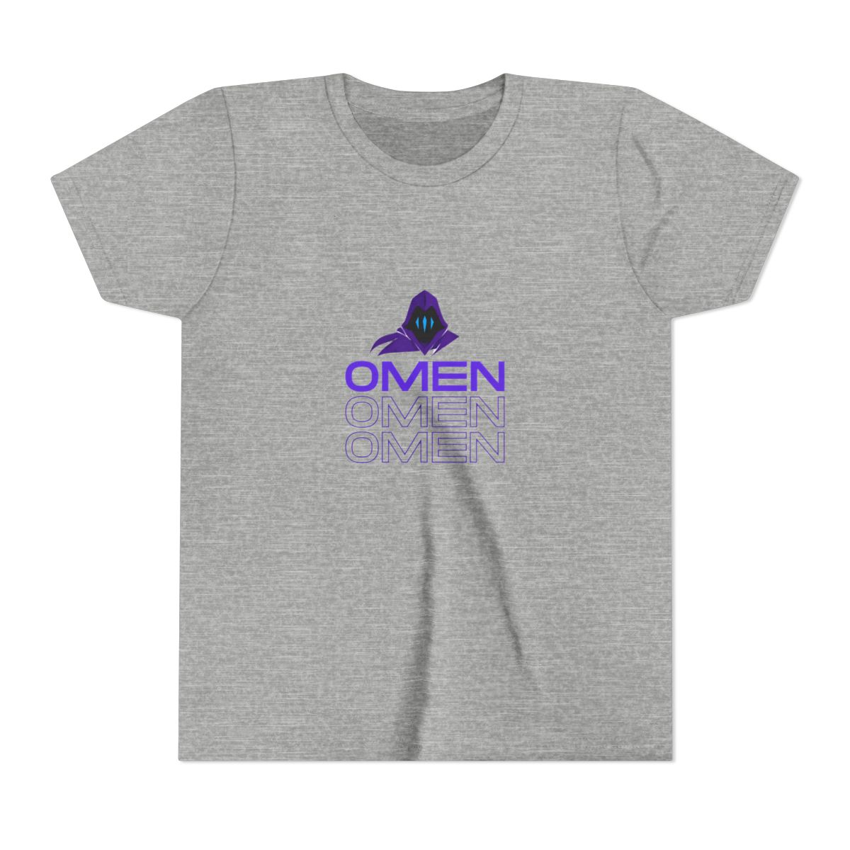 Agent Omen Valorant Kids T Shirt - alternate angle 2, merchandise