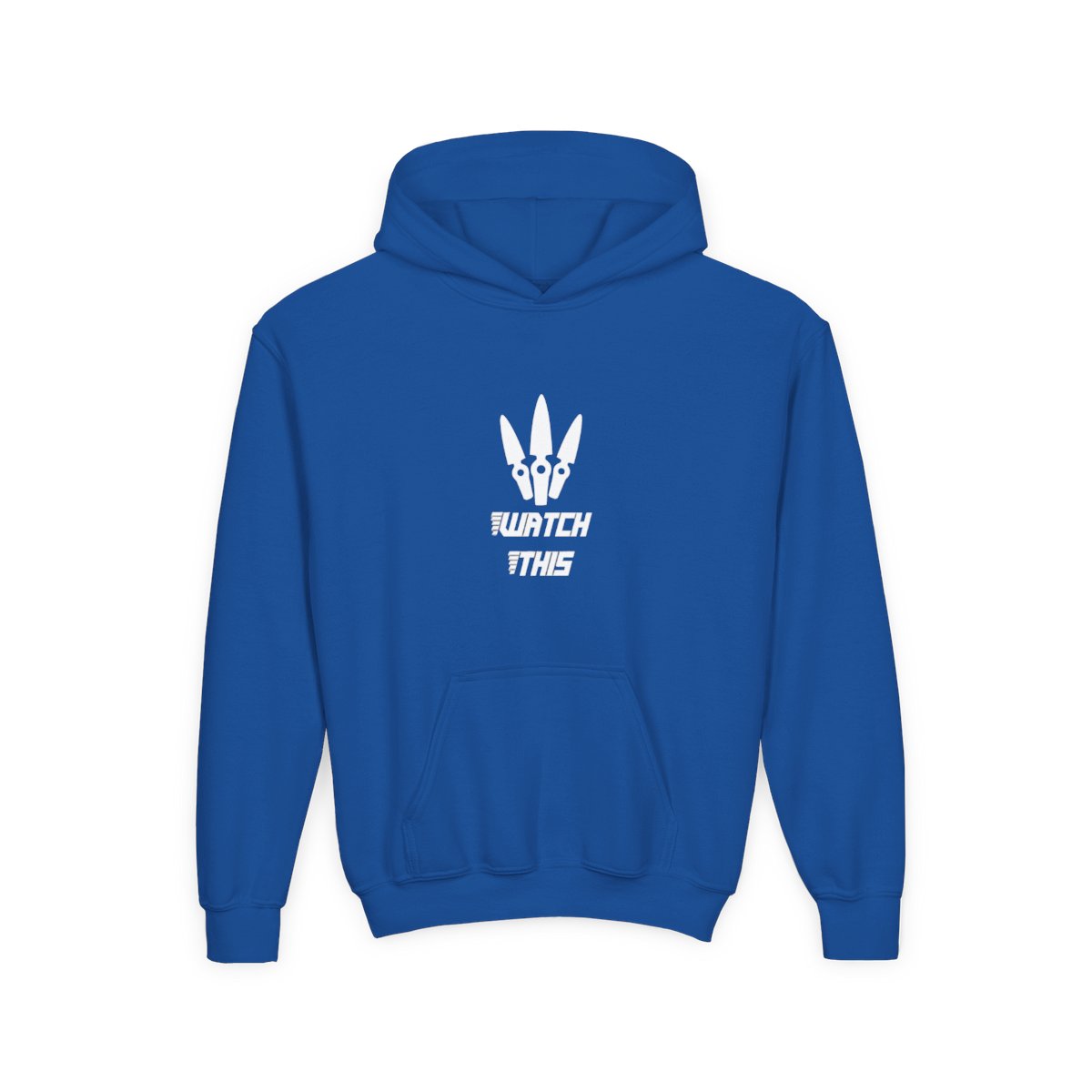 Jett Ultimate Valorant Gaming (Blue Glow) Pullover Kids Hoodie - alternate angle 5, merchandise